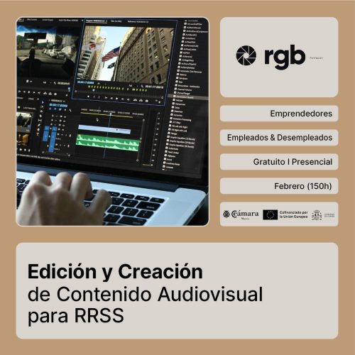 Creación y Edición de Contenidos Digitales para RRSS Portada
